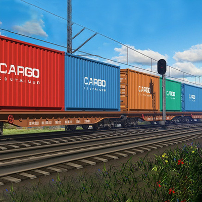 Tarifas competitivas de transporte de mercancías por ferrocarril NVOCC de un agente de transporte en China