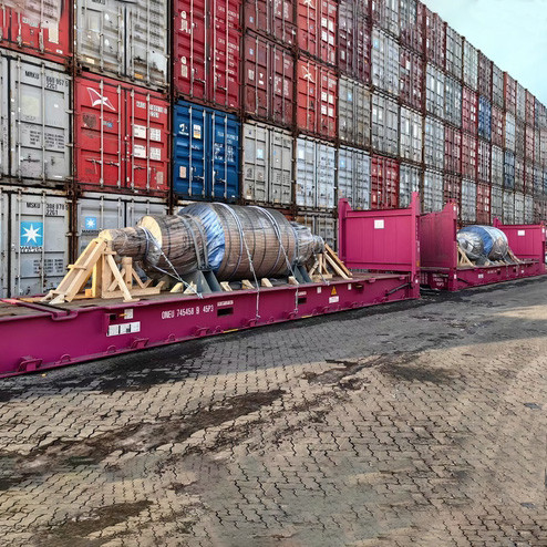 Descuento 40FR/40OT Contenedor Carga marítima puerta a puerta China a Camerún para carga de gran tamaño